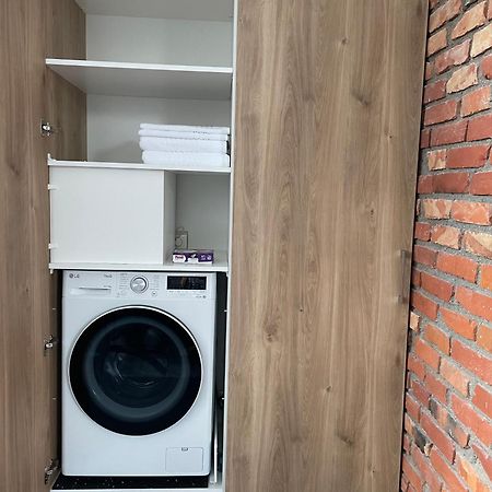 Apartment Krantine - Self Check In Kaunas Exteriör bild